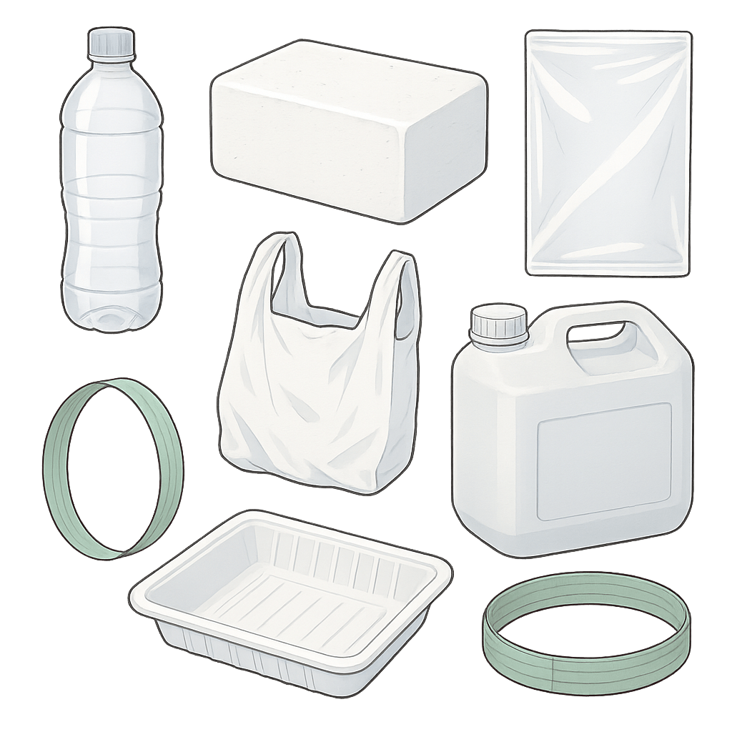 廃プラスチック,種類