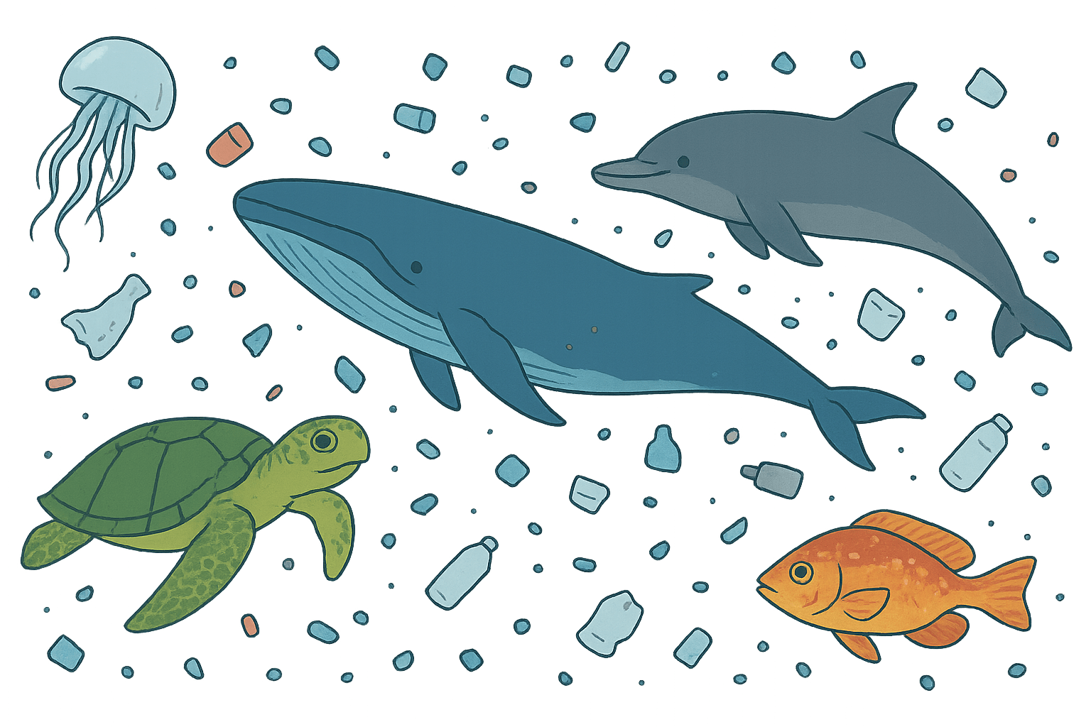 マイクロプラスチック,生態系への影響