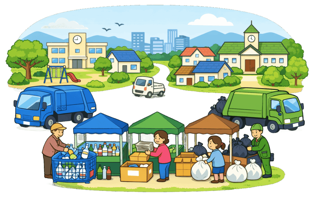 容器包装リサイクル法,市町村の役割